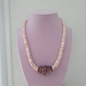 Red Lip Heishi Shell Red Spiny Oyster Necklace Boho Southwestern Western Native